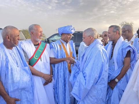 جولة منسق حزب الإنصاف سيد أحمد ولد بنان توحّد الحوض الشرقي خلف المشروع المجتمعي