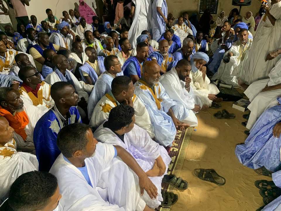 منتخبو وأطر باسكنو يشيدون بماتحقق خلال السنوات الماضية من غزواني ويدعون الي مواصلة النهج